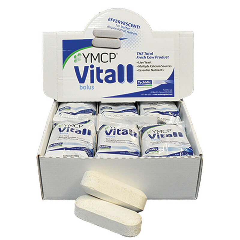 YMCP Vitall boli - papildbarība govīm pēcatnešanās periodā putojošu bolu veidā